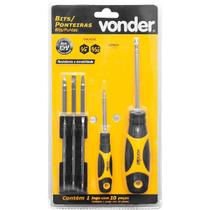Jogo Bits/Ponteira Crv com 10 peças Longo Vonder Jogo Bits/Ponteira Crv com 10 peças Longo Vonder