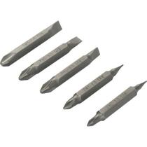 Jogo Bits Ponteira Crv com 5 peças Pontas Duplas - Vonder - Tecnolar