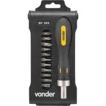 Jogo bits ponteiras 1/4" c/ 13 pç cromo vanádio bp389 Vonder Jogo bits ponteiras 1/4" c/ 13 pç cromo vanádio bp389 Vonder