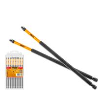 Jogo Bits Torção PH2 150 mm 10 Peças INGCO Jogo Bits Torção PH2 150 mm 10 Peças INGCO