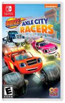 jogo BLAZE AND THE MONSTER MACHINES AXEL CITY RACERS switch - outright games
