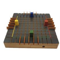 Jogo Bloqueio Tabuleiro 20 Placas Até 4 Jogadores