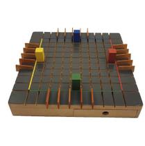 Jogo bloqueio tabuleiro 20 placas até 4 jogadores