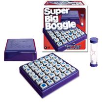 Jogo Boggle Winning Moves - Super Grade 6x6 com 36 Cubos de Letras