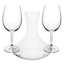 Jogo Bohemia Decanter 1,5l e 2 Tacas 450ml Forum Em Cristal Jogo Bohemia Decanter 1,5l e 2 Tacas 450ml Forum Em Cristal