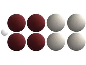 Jogo Bola Bocha Rafa 1,700 Kg 130mm 8 Bolas + 1 Balim Jogo Bola Bocha Rafa 1,700 Kg 130mm 8 Bolas + 1 Balim