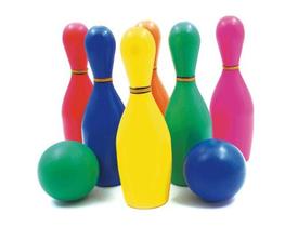 Jogo Boliche de Sacola 8 Peças - Pica pau