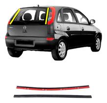 Jogo Borracha Acab Lateral Vigia Corsa Hatch 2002 Em Diante