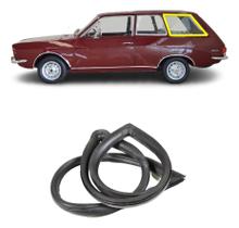 Jogo Borracha Janela Lateral Fixa Belina 1 Sem Encaixe Friso Jogo Borracha Janela Lateral Fixa Belina 1 Sem Encaixe Friso