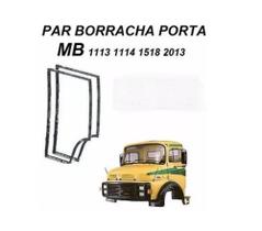 Jogo Borracha Porta Caminhão Mb 1113 1114 1313 1518 2013 2pç Jogo Borracha Porta Caminhão Mb 1113 1114 1313 1518 2013 2pç