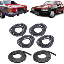 Jogo borracha porta dt. + tr. + capô + mala opala 80/89 4p Jogo borracha porta dt. + tr. + capô + mala opala 80/89 4p