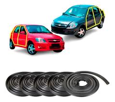 Jogo Borracha Vedação 4 Portas E Porta Malas Celta E Prisma Jogo Borracha Vedação 4 Portas E Porta Malas Celta E Prisma