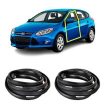 Jogo Borracha Vedação Porta Focus 2009 Em Diante