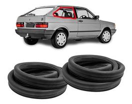 Jogo Borracha Vidro Lateral Fixo Gol Quadrado G1 Sem Friso