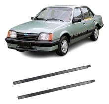Jogo Borracha Vidro Pestana Interna Traseira Monza 4 Portas