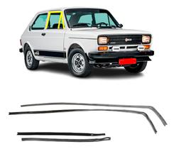 Jogo Borracha Vidro Porta Canaleta Fiat 147 Jogo Borracha Vidro Porta Canaleta Fiat 147