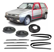 Jogo Borrachas 2 Portas Canaletas Pestanas E Mala Uno / 2000