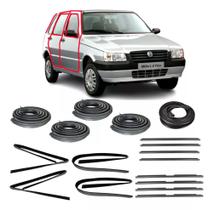 Jogo Borrachas 4 Portas Canaletas Pestanas E Mala Uno 2006