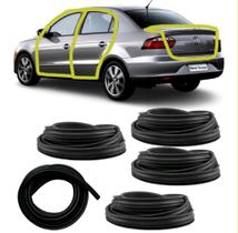 Jogo Borrachas das 4 Portas e Porta Malas Voyage e Gol G5 G6 G7 2008 Até 2023