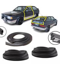 Jogo Borrachas Vedação Portas E Mala Gol Gts Gti Quadrado G1