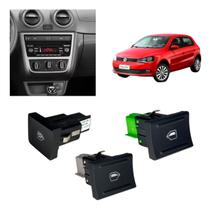 Jogo Botão Vidro Traseiro E Bloqueio Gol G6 Voyage Painel Vw