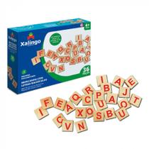 Jogo Brincando Com Letras de Madeira 5269.8 - Xalingo
