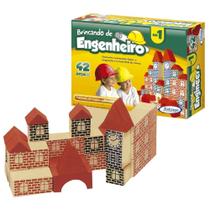 Jogo Brincando De Engenheiro N1 42 Peças 5275.4 Xalingo Jogo Brincando De Engenheiro N1 42 Peças 5275.4 Xalingo