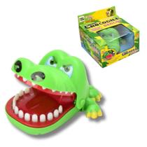 jogo-Brinquedo Crocodilo Dentista Polibrinq Que Morde