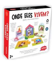 Jogo Brinquedo Infantil Educativo Zastras Onde Eles Vivem