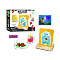 Jogo Brinquedo Infantil Magnético Minha Rotina 40 Peças Jogo Brinquedo Infantil Magnético Minha Rotina 40 Peças