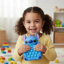 Jogo Brinquedo Pop It Stitch Educativo Gamer Infantil Com Luz Para Criança Interativo Antiestresse
