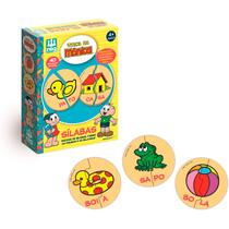 Jogo Brinquedo Turma Da Mônica Didático Encaixando Sílabas - Nig Brinquedos