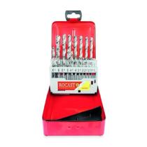 jogo broca aço rápido 19 pç 1,00 - 10,0 mm