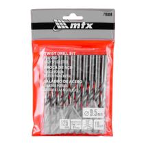 Jogo Broca Aço Rápido 9.5mm 10 Peças Hss Mtx