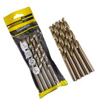 Jogo Broca Alumínio Ferro Metal Aço Rápido Hss 5 Peças 9mm Jogo Broca Alumínio Ferro Metal Aço Rápido Hss 5 Peças 9mm