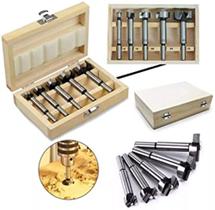 JOGO BROCA FORSTNER 5 Peças 10 15 20 25 e 35mm