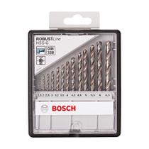 Jogo Broca Metal Bosch Hss-G Robust Line 1,5-6,5Mm 13 Peças