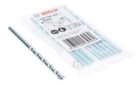 Jogo Broca P/ Concreto Bosch 10 Unidades 6 X 100 Mm