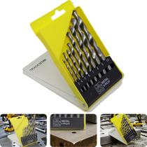 Jogo Broca para Metal 3-10 mm Hss 8 Peças Tradestar