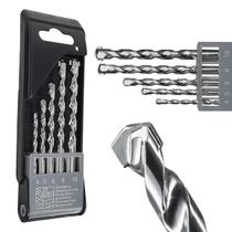 Jogo Broca Widea Concreto Parede Alvenaria Kit 5 Peças