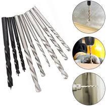 Jogo Brocas 5-8mm Com 9 Peças Ferro Concreto Madeira Videa Aço Mix