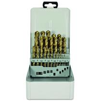 Jogo brocas aco rapido 1 a 13,00mm 25 pcs - titanio rocast 137,0059 Jogo brocas aco rapido 1 a 13,00mm 25 pcs - titanio rocast 137,0059