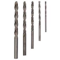 Jogo Brocas Aço Rápido 2 a 8 mm 6 Peças Western HSS para Metal, Madeira e Plástico