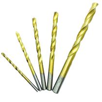 Jogo Brocas Aço Rápido 5 Peças 3 A 8 Mm Ar Metal Titânio Mtx Jogo Brocas Aço Rápido 5 Peças 3 A 8 Mm Ar Metal Titânio Mtx