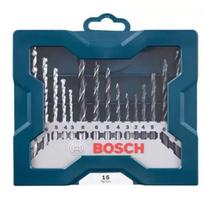 Jogo Brocas Bosch ACO/MAD/VIDEA X-LINE 15PCS - 2607017504