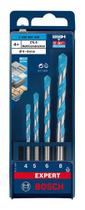 Jogo Brocas Bosch Expert Cyl 9 Multiconstruction 4 5 6 8 Mm