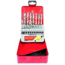 Jogo Brocas Hp Ar-M 19 Pçs 10 A 100 Mm 338 Rocast