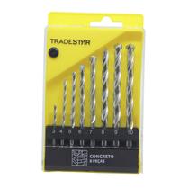 Jogo Brocas P/ Concreto 8 Peças Jogo Brocas P/ Concreto 8 Peças