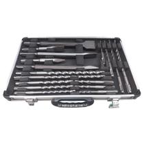 Jogo Brocas, Ponteiros E Talhadeiras 18 Peças Ht Plus 41150 Jogo Brocas, Ponteiros E Talhadeiras 18 Peças Ht Plus 41150