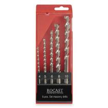 Jogo brocas videa din 8039 4 a 10,00mm 5 pcs rocast 16,0020 Jogo brocas videa din 8039 4 a 10,00mm 5 pcs rocast 16,0020